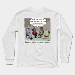 Old Movie Monsters Long Sleeve T-Shirt